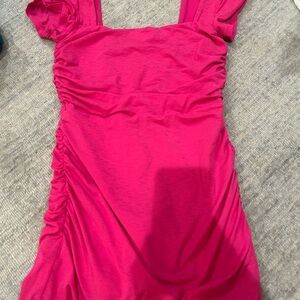 FP Movement by Free People Pink Ruched Dress